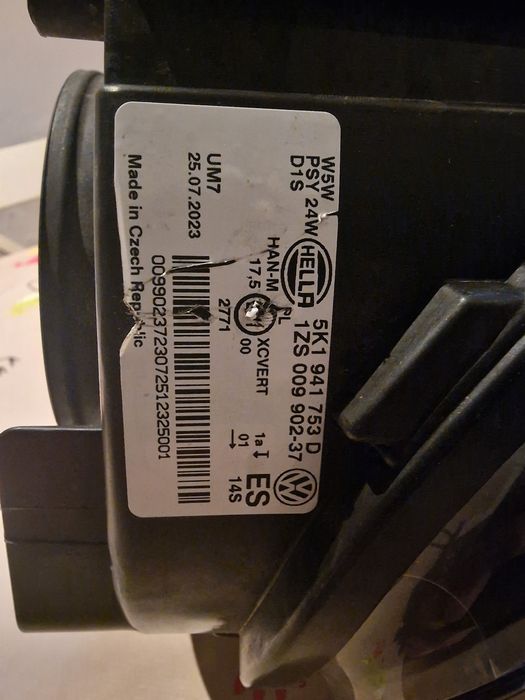 Farol Bixenon Golf 6 - ORIGINAL