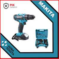 Шурупокрут Макіта. MAKITA DF331D (24V/5Ah) з набором інструментів.