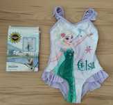 Kostium / Strój kąpielowy dziecięcy Disney Frozen Kraina Lodu 98/104