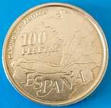 100 Pesetas de 1993, Espanha, Caminho de Santiago