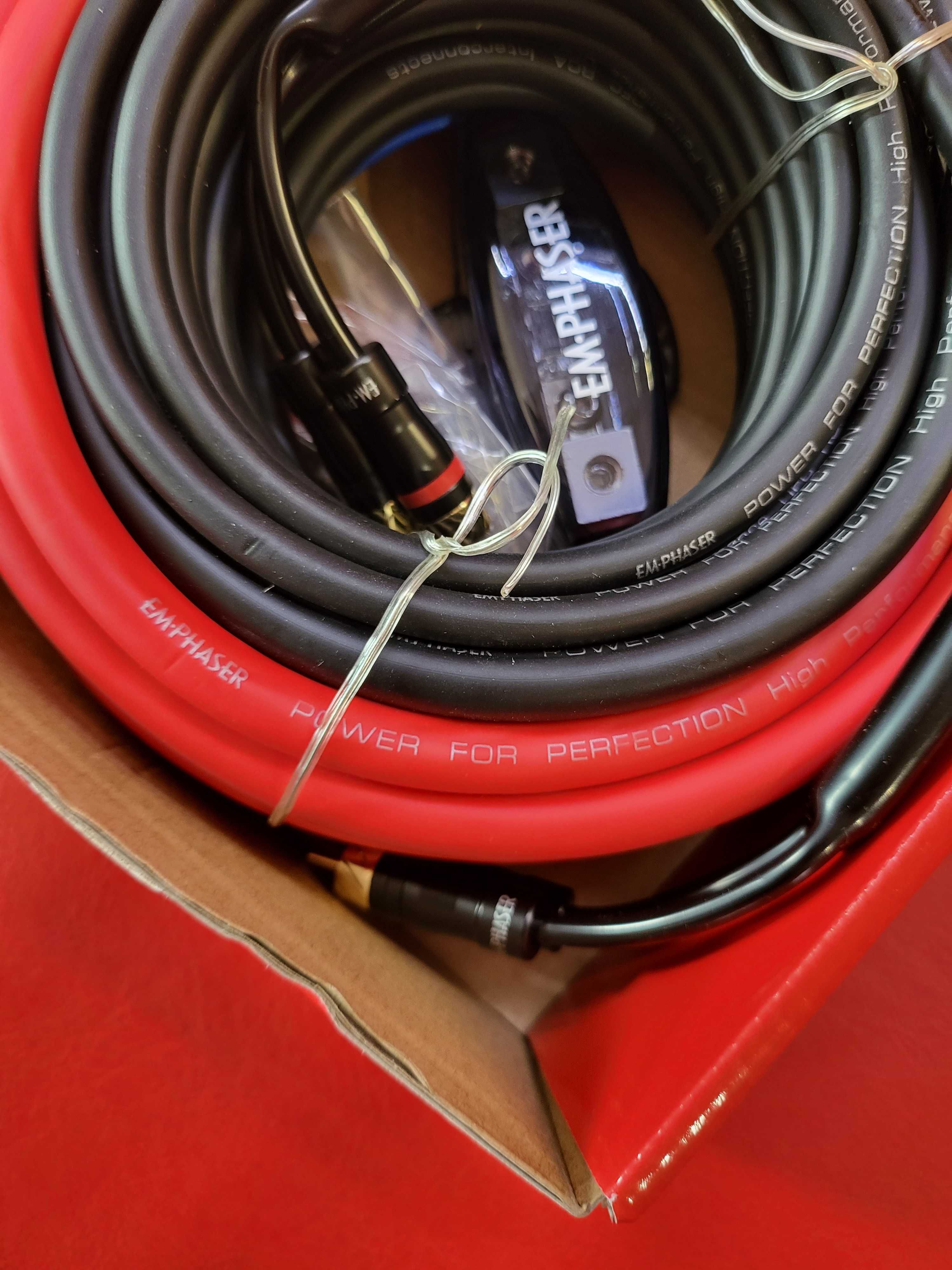 Przewody kable RCA EMPHASER