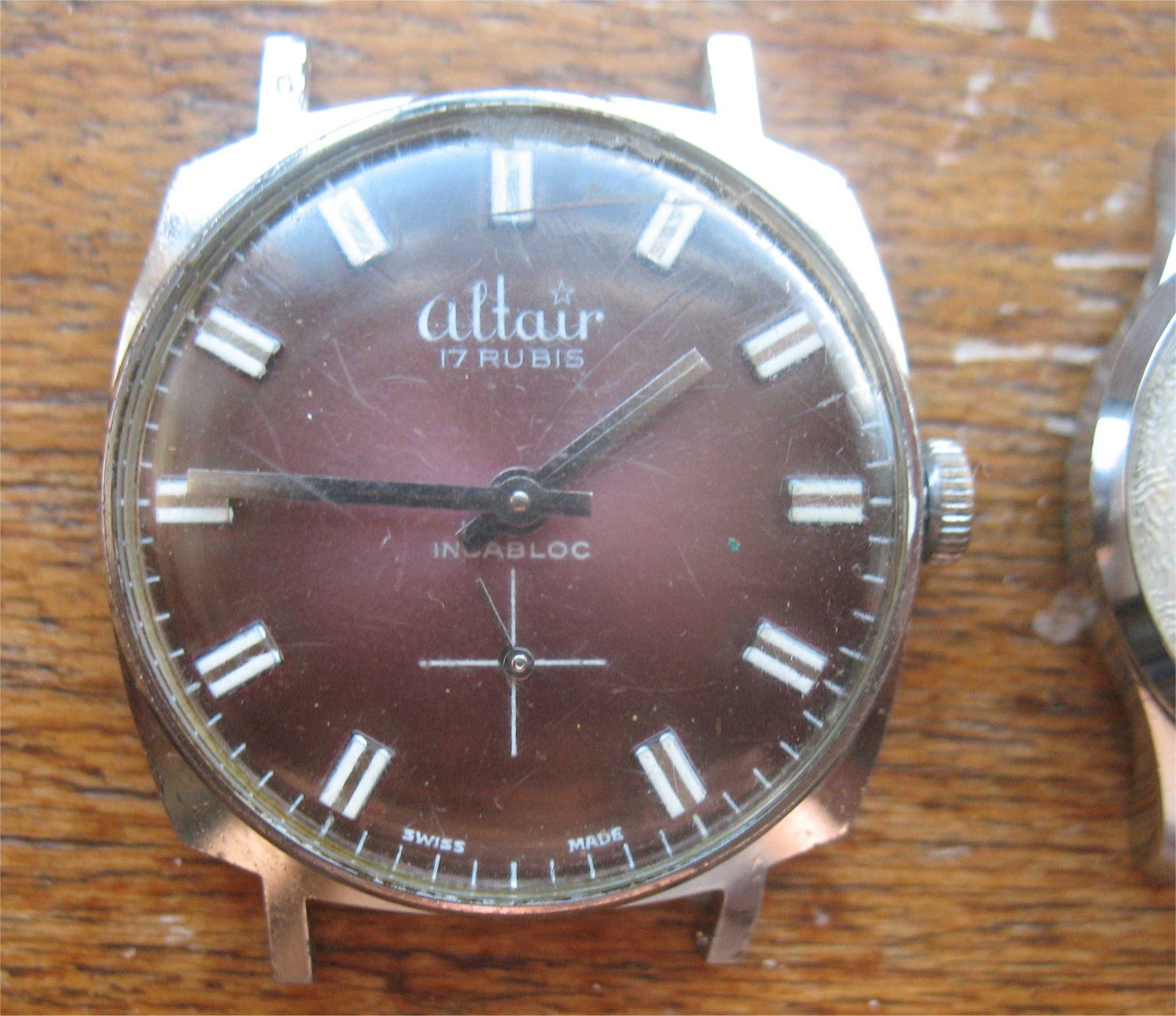 4 Relógios Vintage Senhora- Altair, Sanitas, Camy, Lital- Avariados