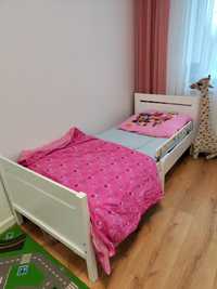 Łóżko dziecięce rozsuwane Ikea regulowane rośnie z dzieckiem