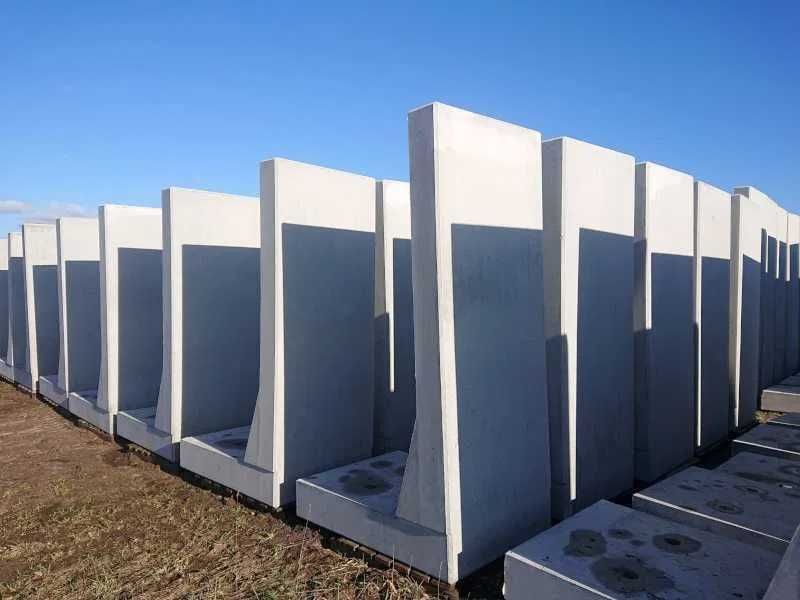 Ściana mur oporowy typu L - ELKA L-ka Lka ELKI T-ka TETKA 50 - 600 cm