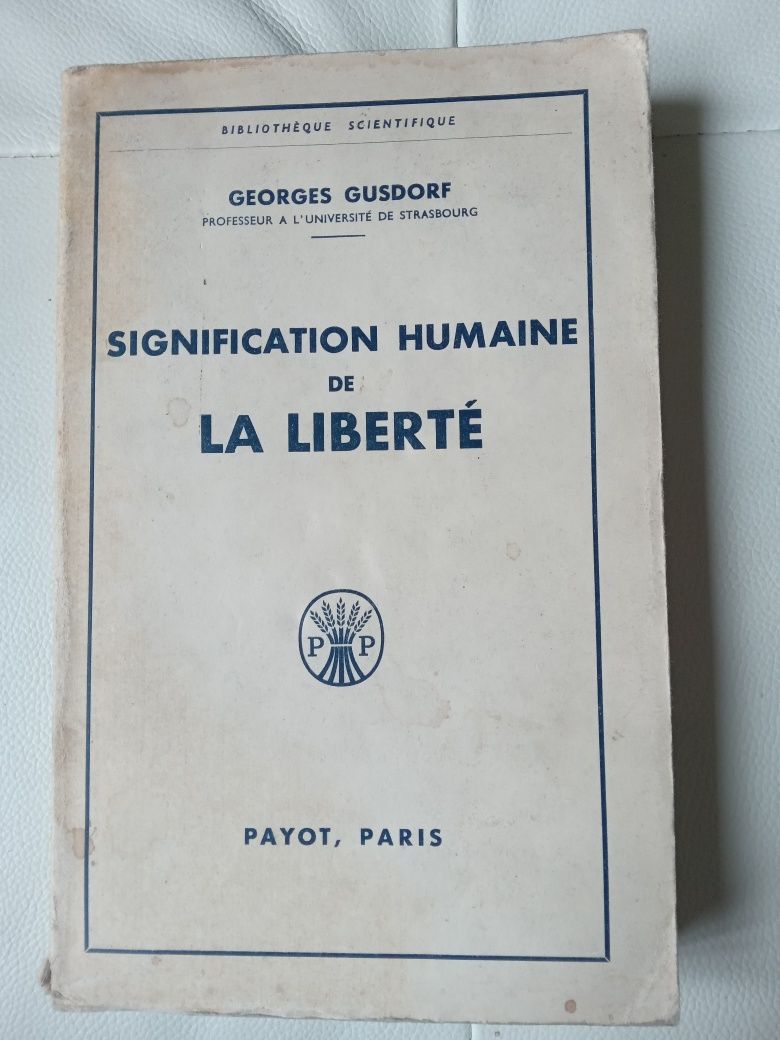 Gusdorf la liberte