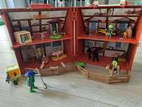 Playmobil gospodarstwo rolne, domek, przenośne