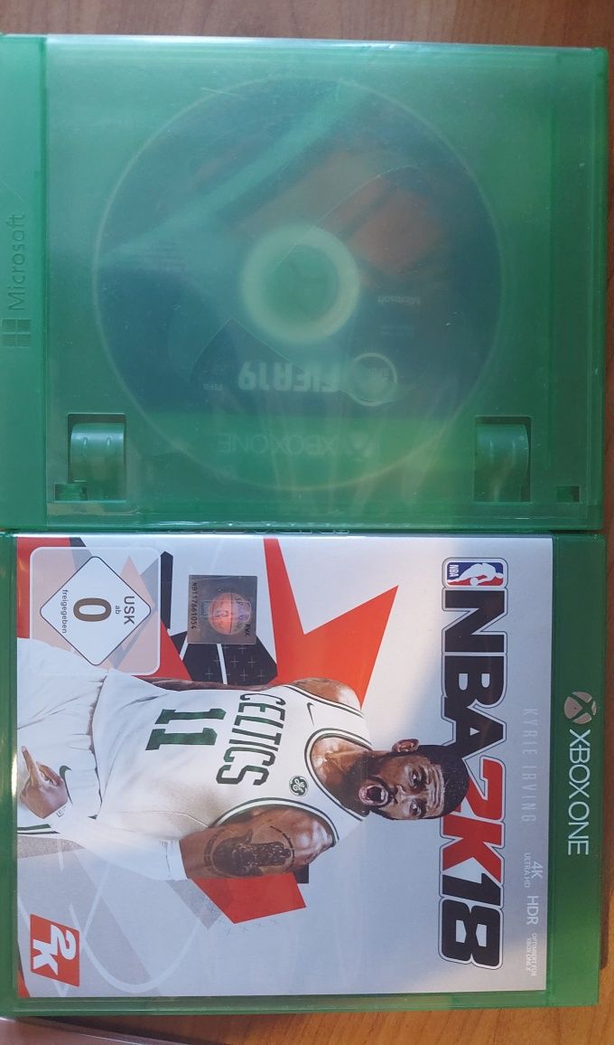 Gry dla xbox one fifa 19,21, nba2k18