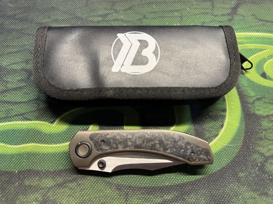 Ніж Brian Brown Raptor V2 - Bronze Anodized Titanium М390
