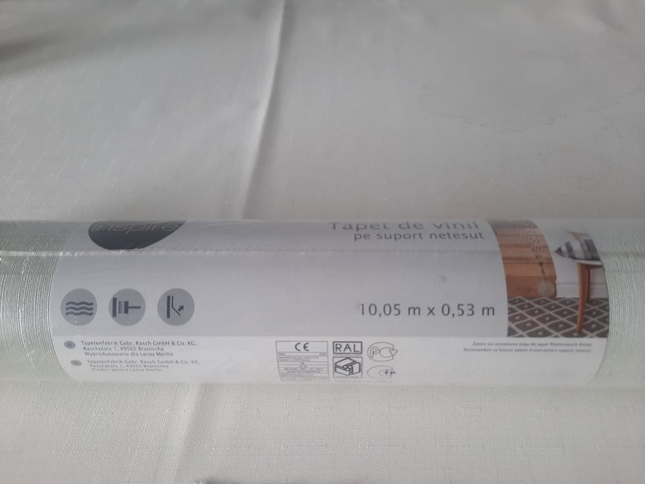 Winylowa tapeta jedna rolka