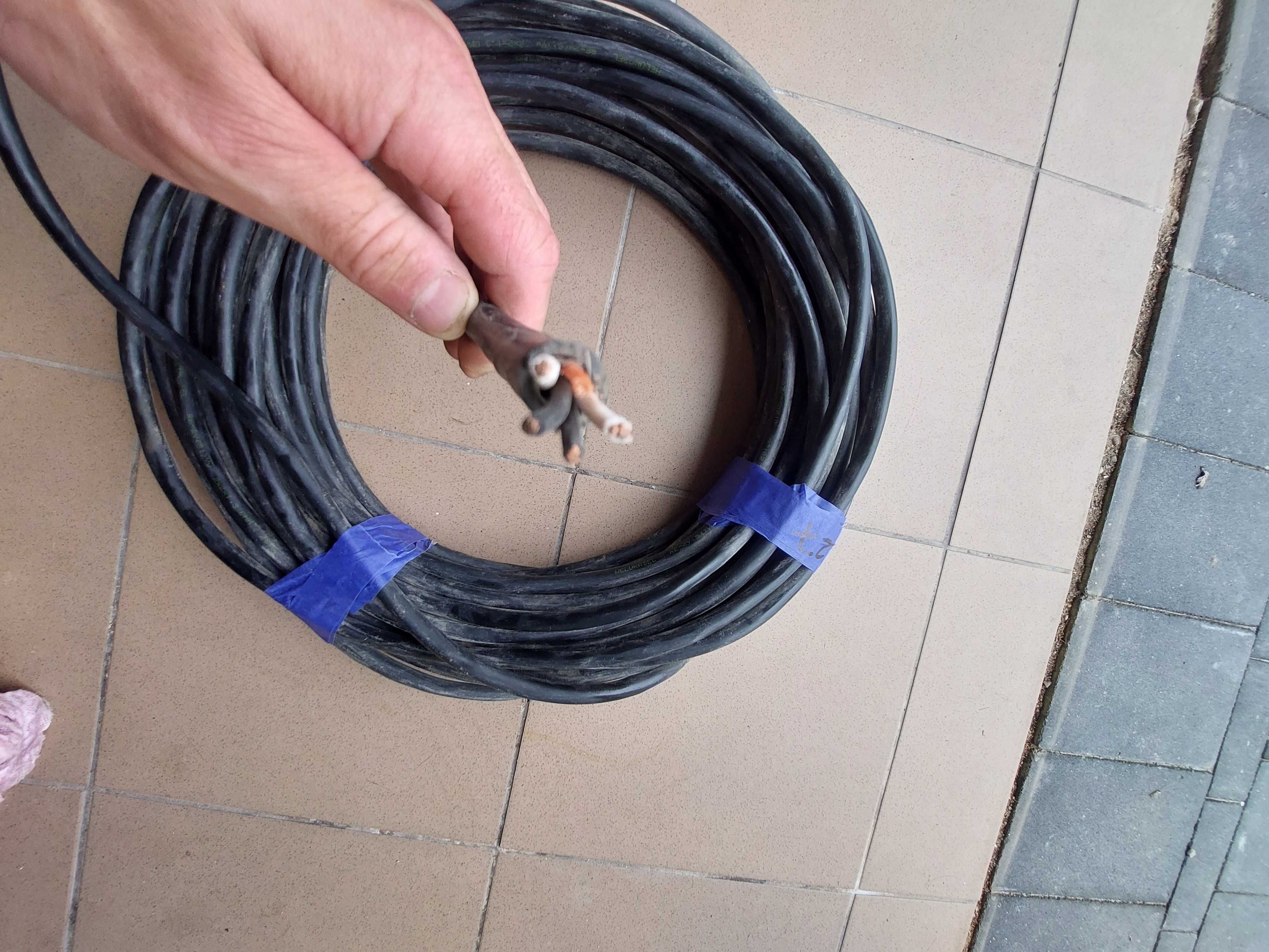Przewód kabel ziemny 2 x 2 x 1,3 QMM