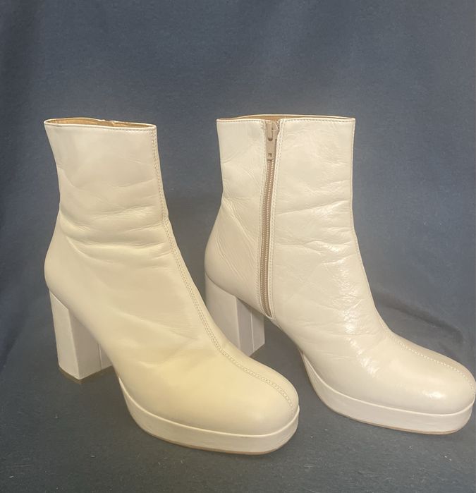 Шкіряні ботильони фірми Minelli, вироб.Португалия. Оригінал. Розмір 39