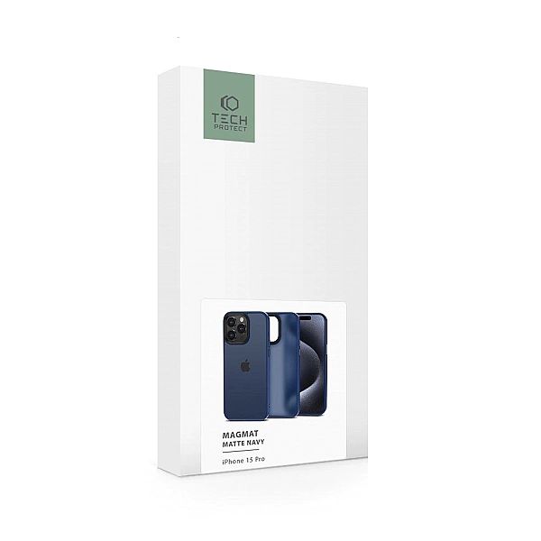 Tech-Protect Magmat Iphone 15 Pro Matte Navy