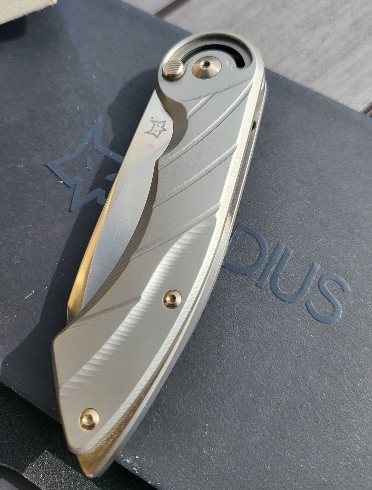 Nóż Fox Knives Radius FX-550 TI