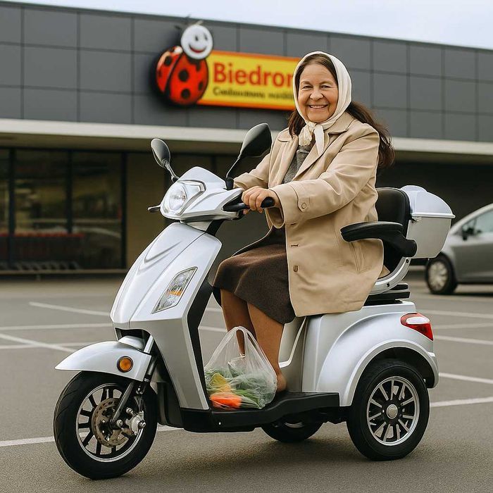 Pojazd Wózek Skuter elektryczny Life Basic 1000W Dostawa pod dom Raty