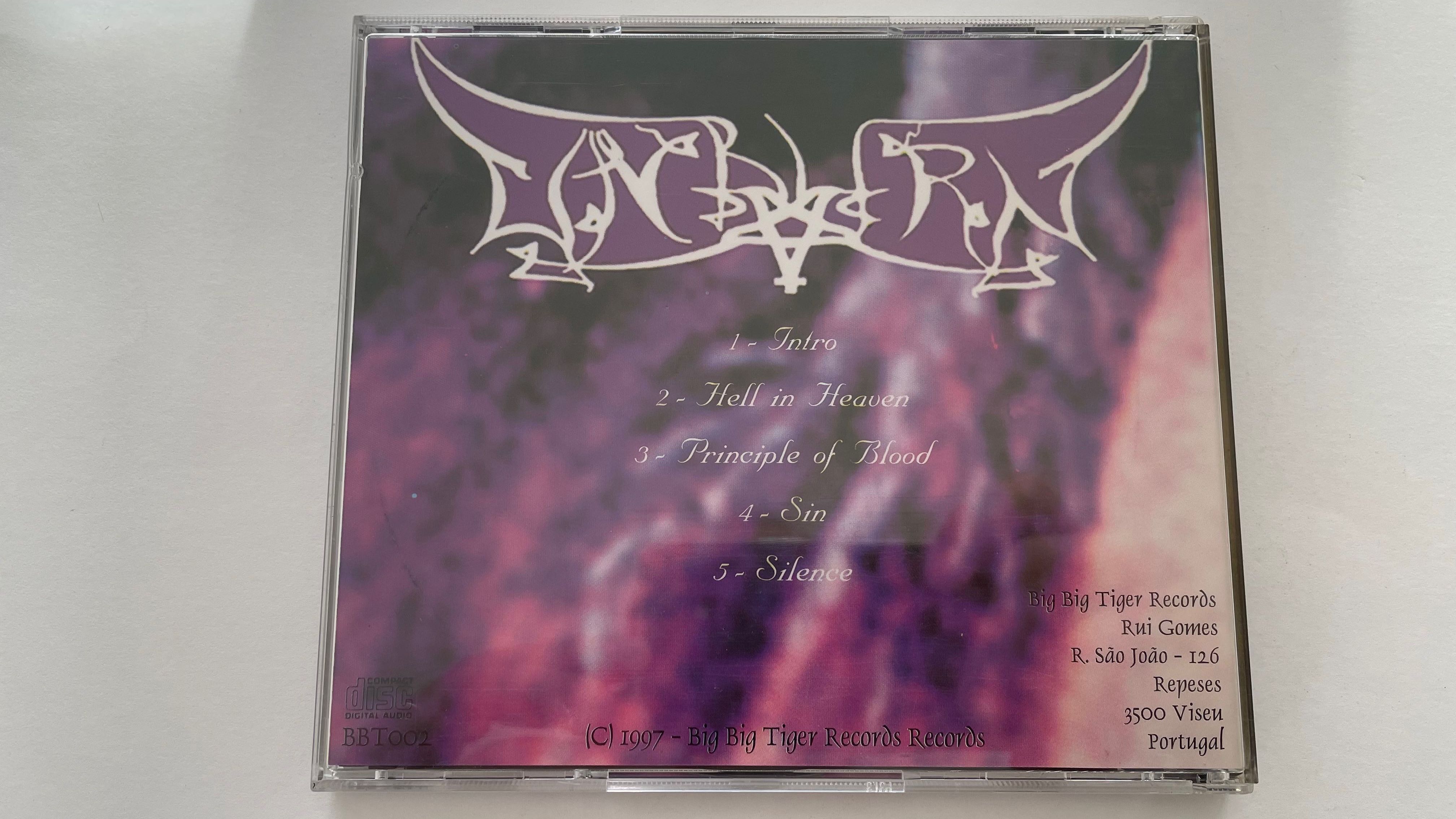 Unburn ‎– Beyond Life And Death - cd