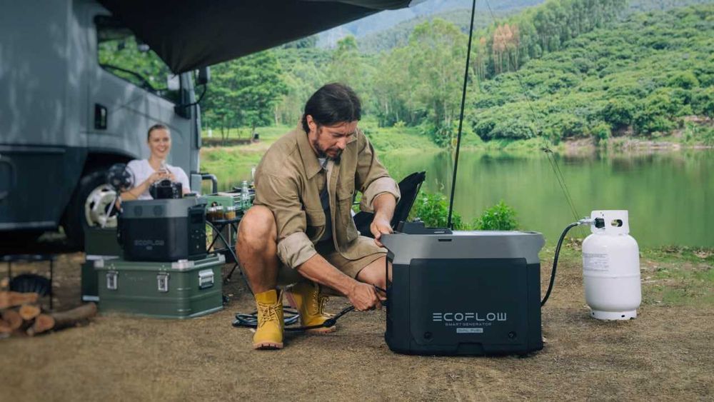 Двухтопливный генератор Ecoflow Smart Generator (газ/бензин)