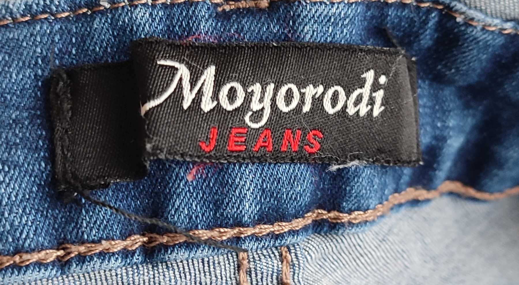 Ogrodniczki jeansowe damskie Moyorodi Jeans granatowe S 36