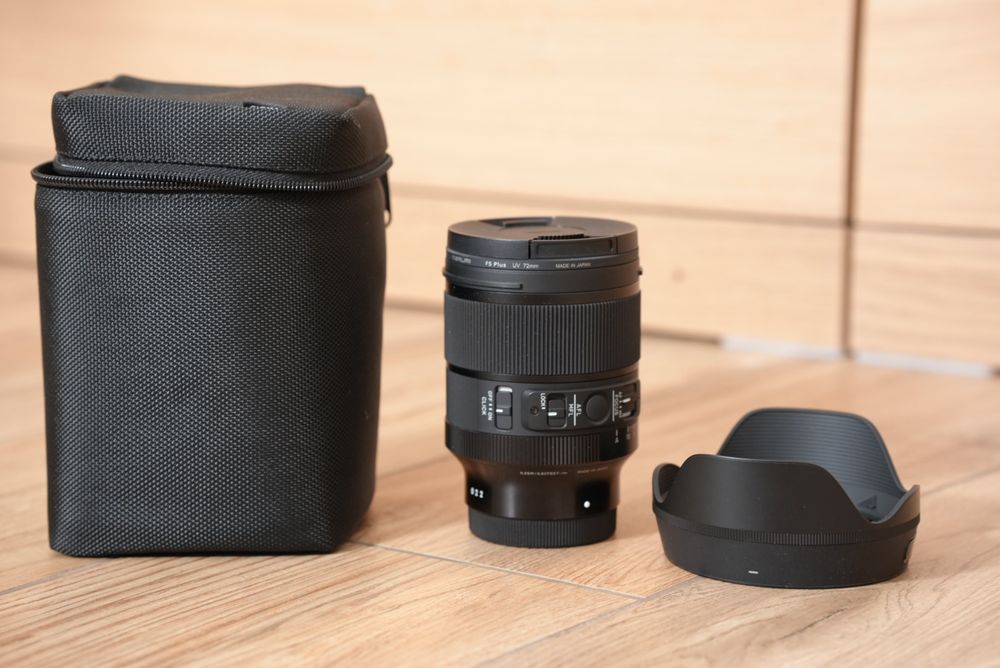 Sigma 24 mm f 1.4 DG DN Art E-Mount plus filtr UV Marumi