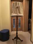 Lampa stojąca,z abażurem, wys.136 cm