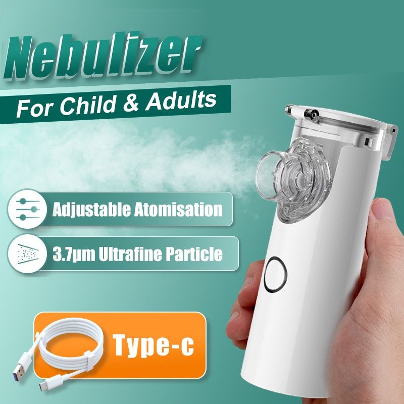 Inhalator siateczkowy przenośny nebulizator bezprzewodowy medyczny