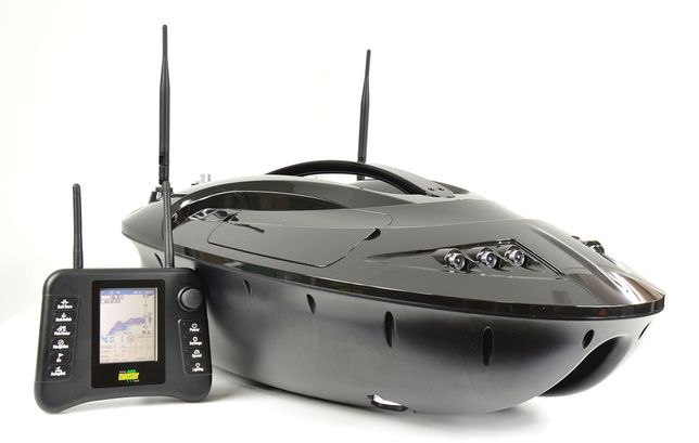 Łódka zanętowa MF-S5 Kompas+GPS+Autopilot+Echosonda Czarna