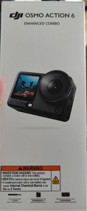 DJI Osmo Action 6 PREMIERA Enhanced Combo