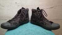 Trampki CT All Star BLACK GREY WEAVE HI TOP TRAINERS r.37 stan b.dobry