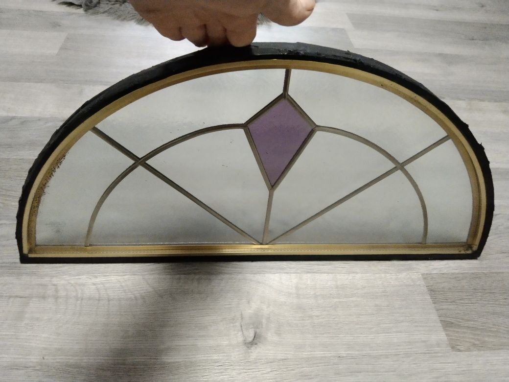 Witraż nad drzwi 56/26cm