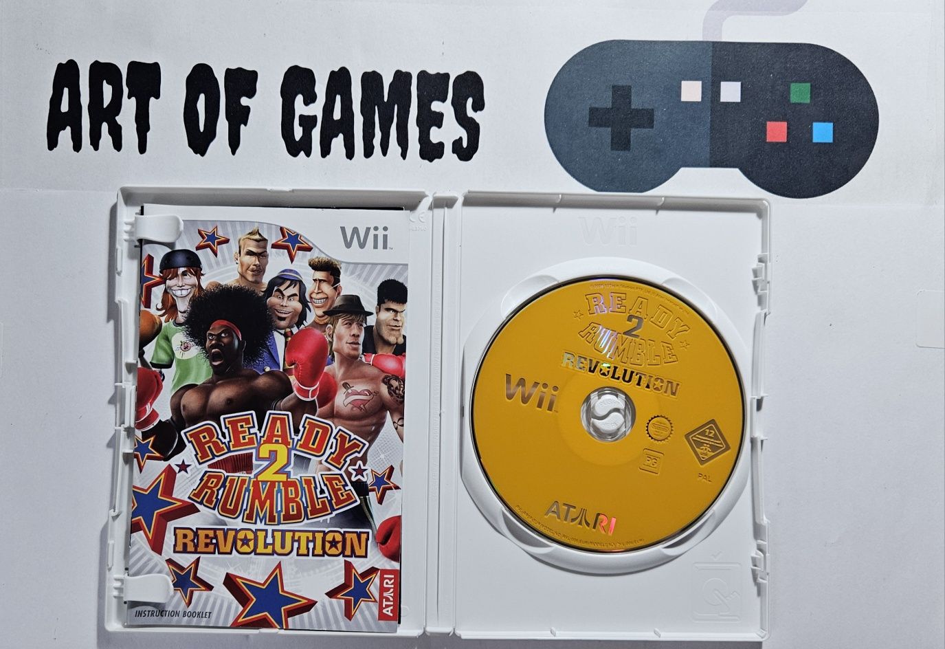 Ready 2 Rumble Revolution Nintendo Wii Komplet 3xA Ready to Rumble