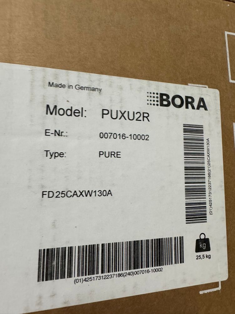 Nowa indukcja Bora PUXU 2R pure