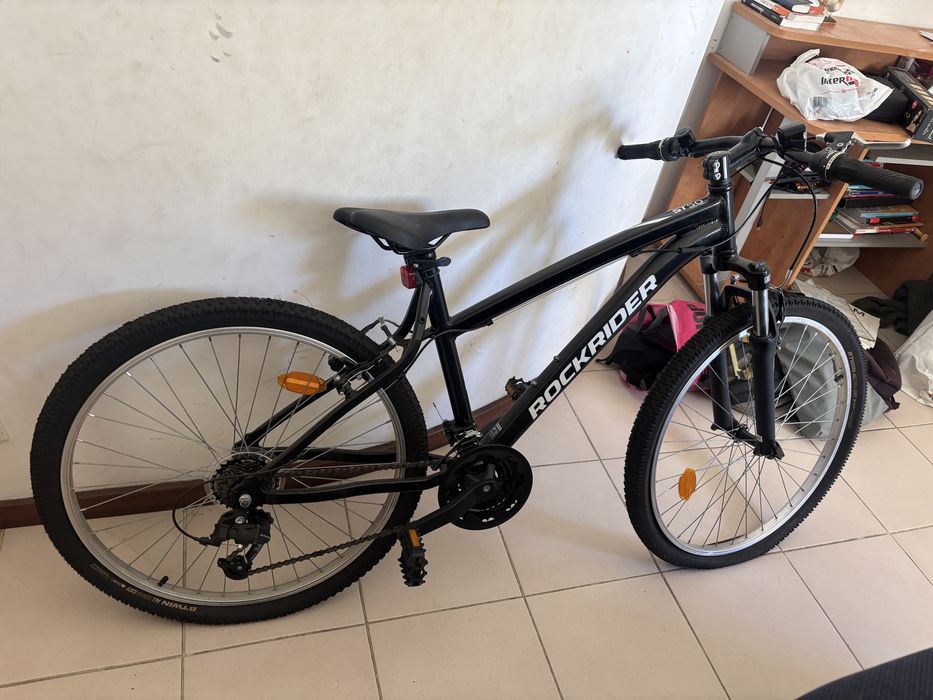 Bicicleta ROCKRIDER ST 50 - PRETA