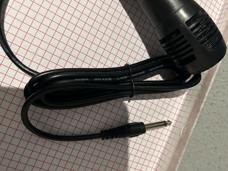 Microfone para karaoke novo