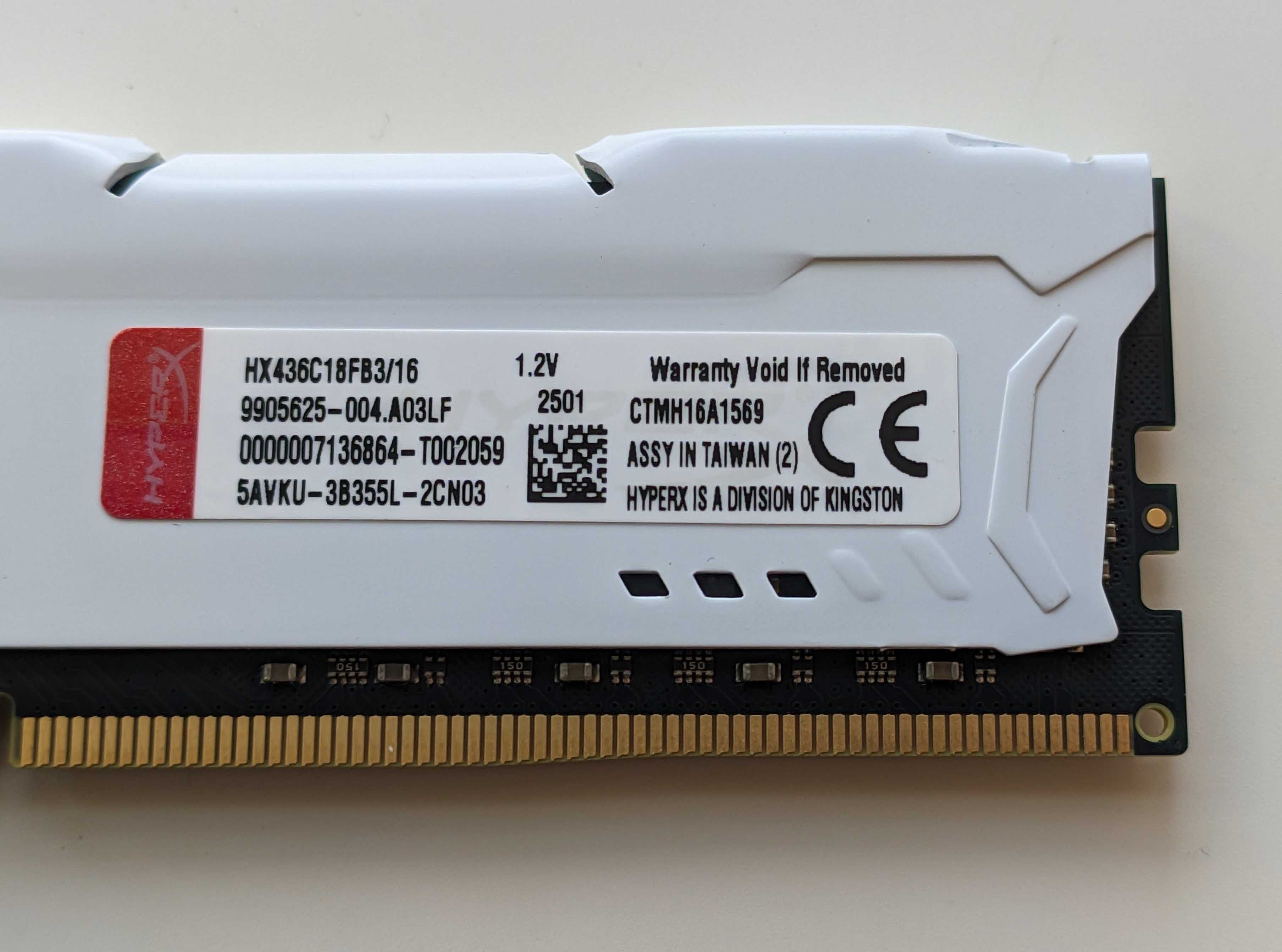HyperX DDR4 32GB 3600MHz