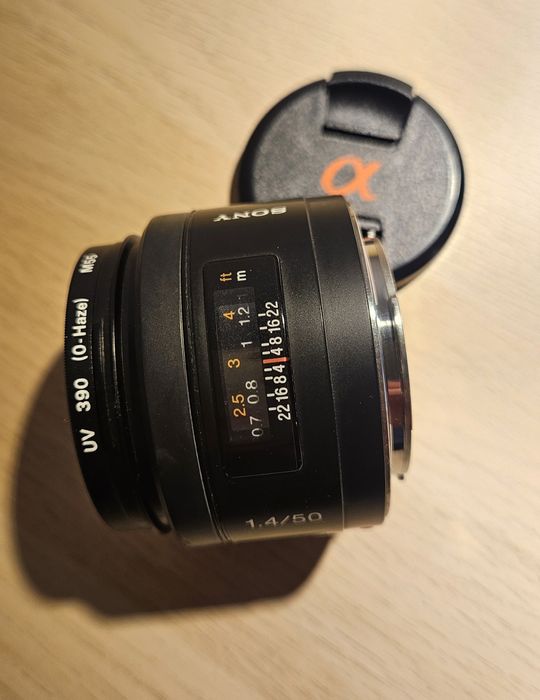 Obiektyw Sony Alpha 50mm 1.4 SAL50F14