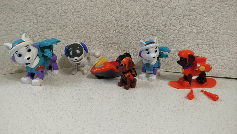 Робопес, Эверест, Зума на лодке Щенячий патруль