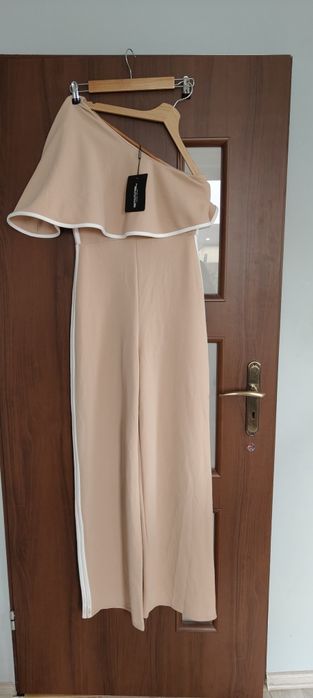 L 40 XL 42 nowy kombinezon jedno ramie hiszpanka lampasy