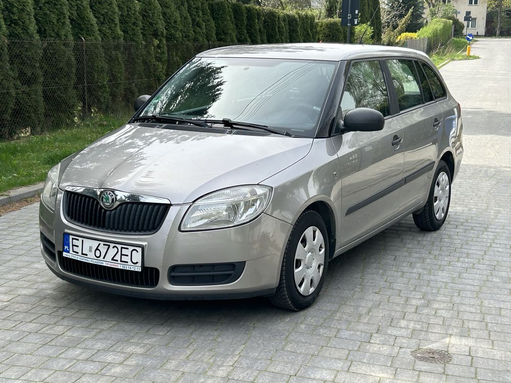 Skoda Fabia_1.2_Klimatyzacja_Salon Polska_2008r_Nowy PT_