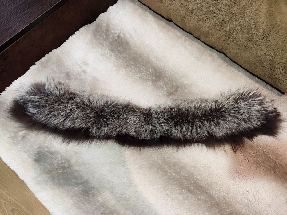 Комір чорнобурка