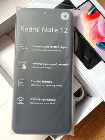 Xiaomi Redmi Note 12 black 4/128 global