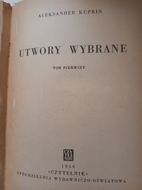 Utwory wybrane Aleksander Kurpin tom pierwszy 1950