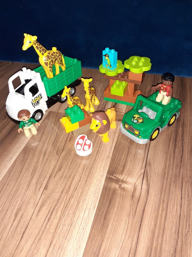 Lego Duplo Safari 10802 i 6172 GRATIS 2 żyrafy