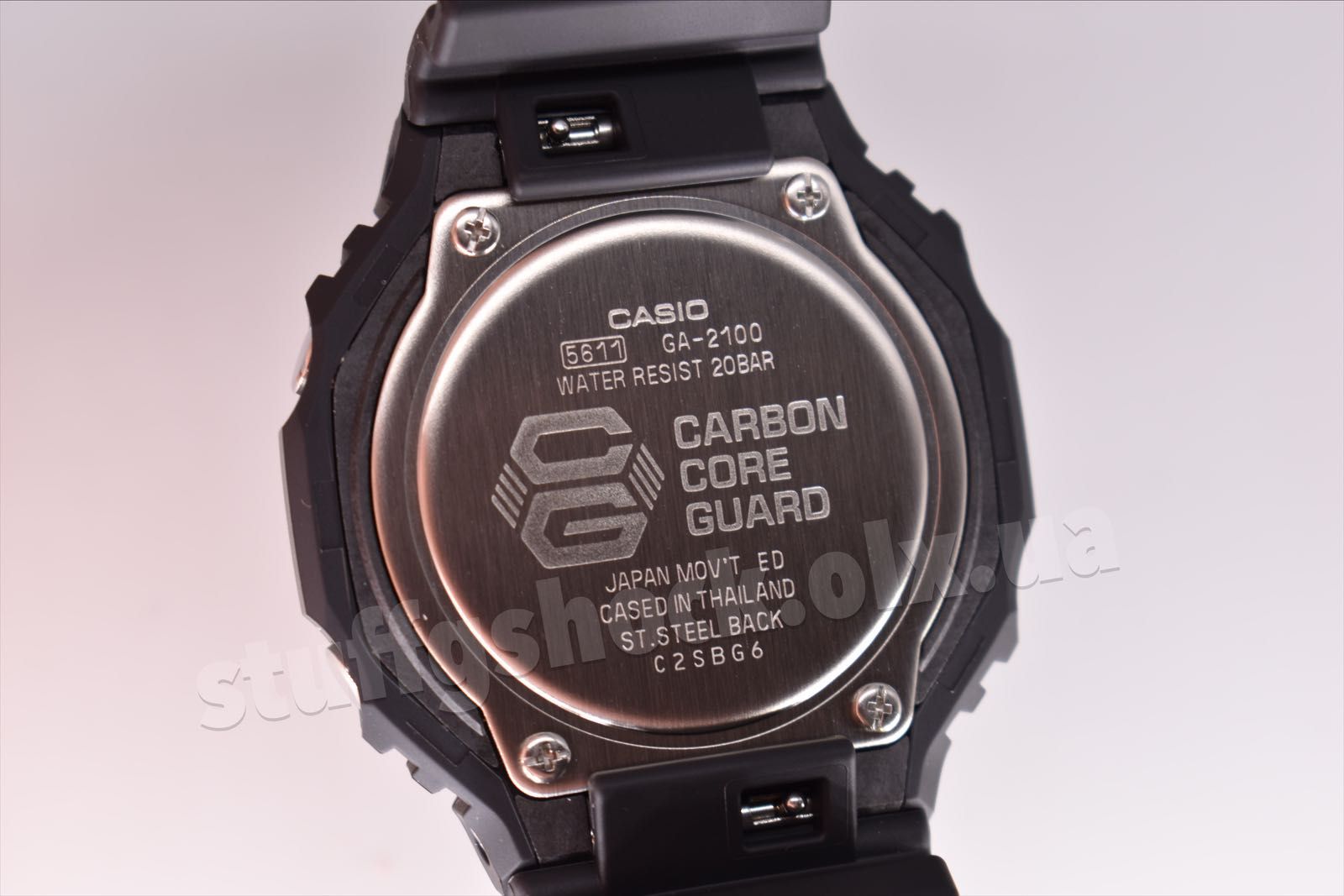 Casio G-Shock GA-2100-1A1 NEW ORIGINAL | Carbon
