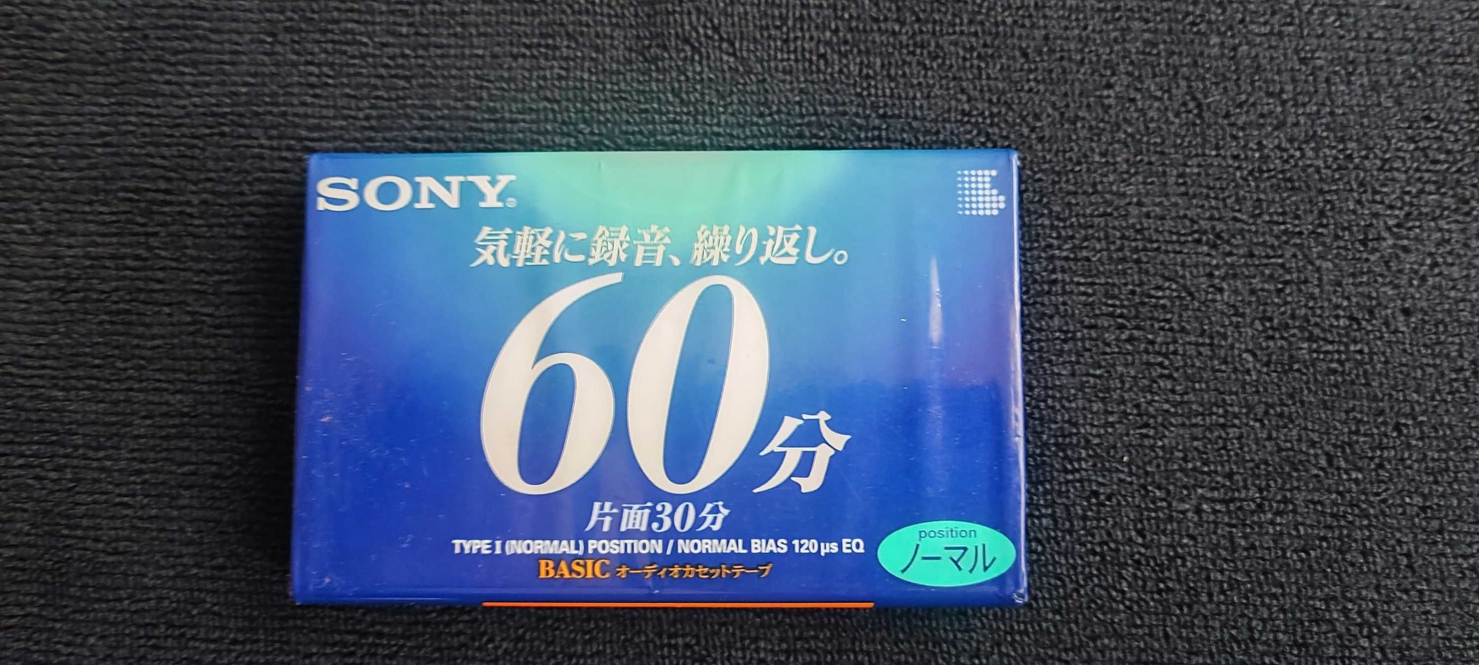 Nowa Kaseta Sony Basic 60 Tajlandia C-60BASA