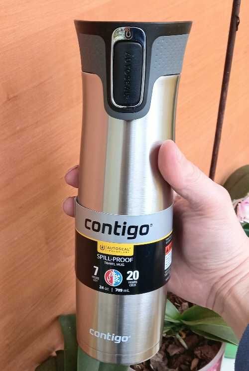 Термокружка Contigo West Loop 473/591/709 мл (термос, контиго)