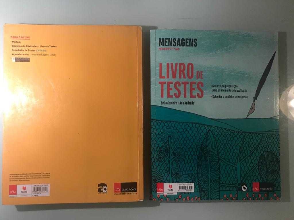 Livros de Português 11.º ano - Mensagens - Texto Editora