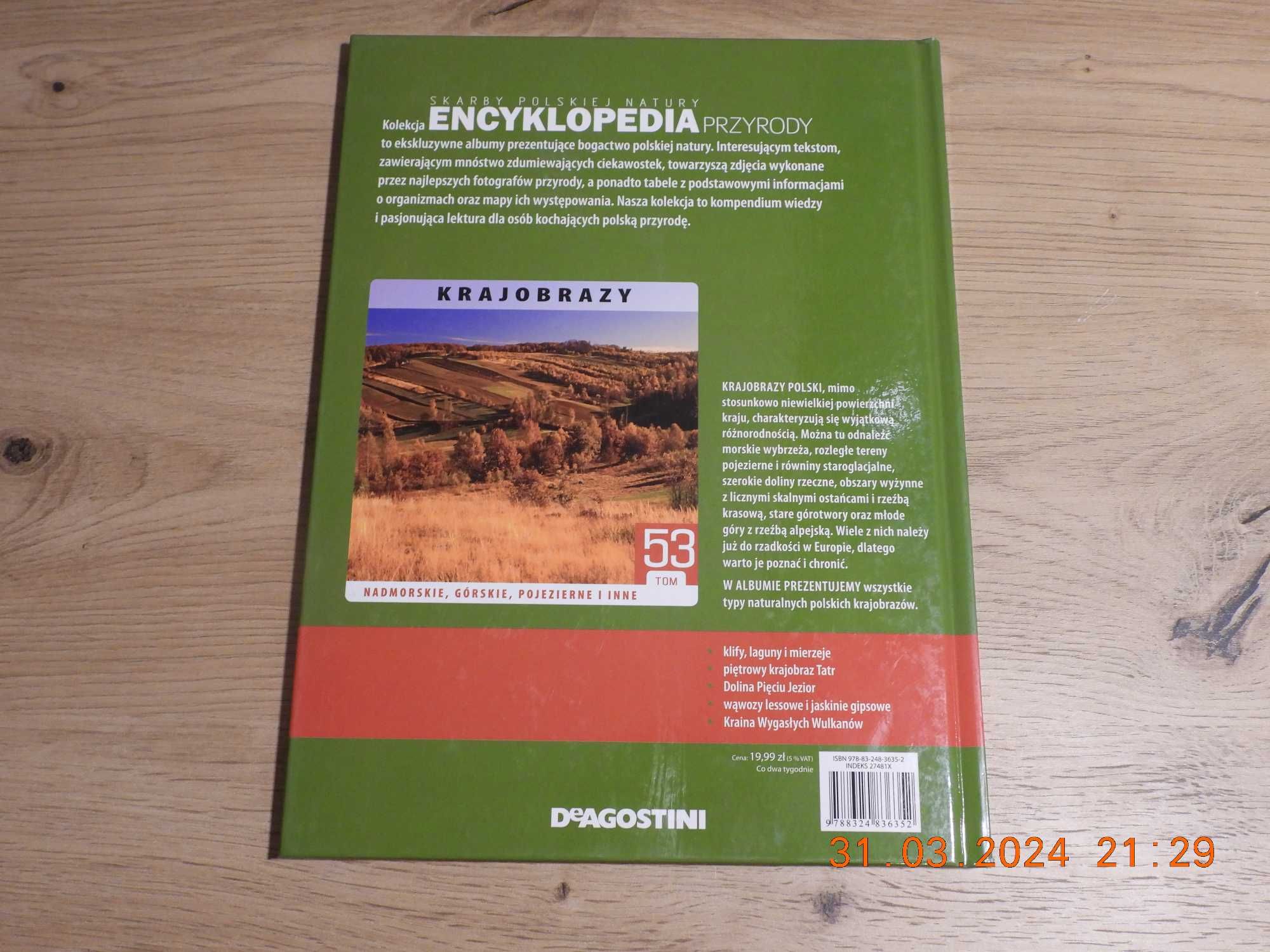 Encyklopedia Przyrody - Tom 53 - Krajobrazy - Nadmorskie,górskie...
