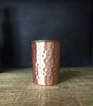 Kubek miedziany do wody 250ml kuty mały