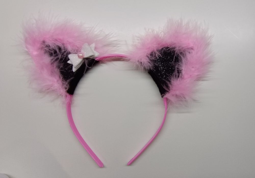 Вушка киці, маска киці, костюм киці, маска кошки, маска кошечки