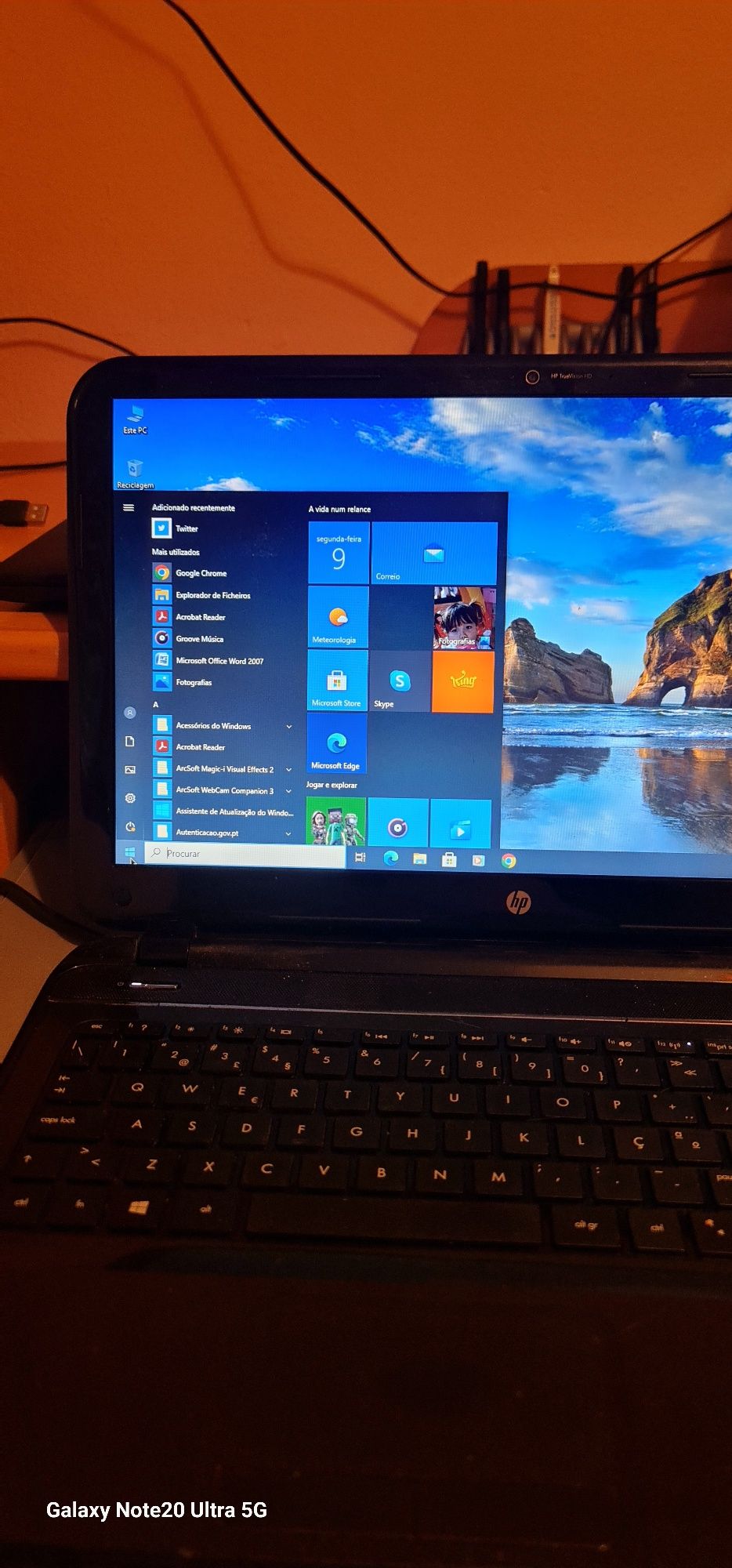 Portátil HP pavilon