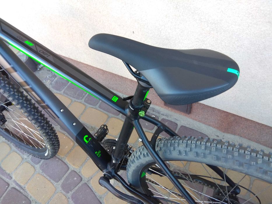 Rower MTB CUBE AIM PRO czarny rama 18 cali koła 27,5cala Shimano DEORE